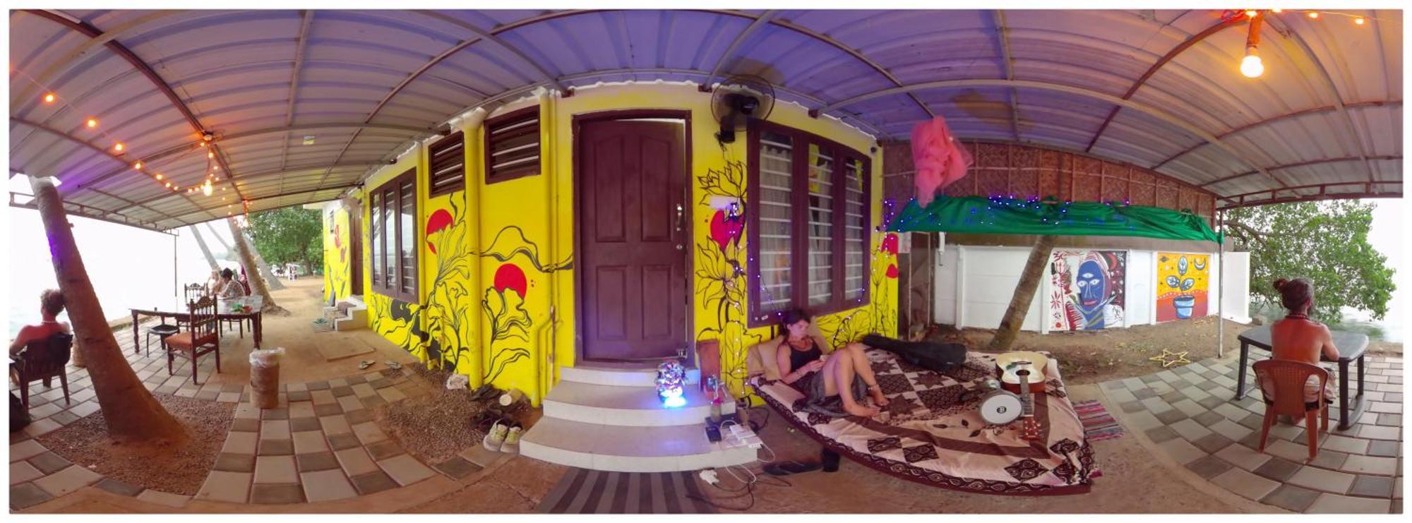 Santa Maria Hostel Munroe Island Mundrothuruth Екстериор снимка