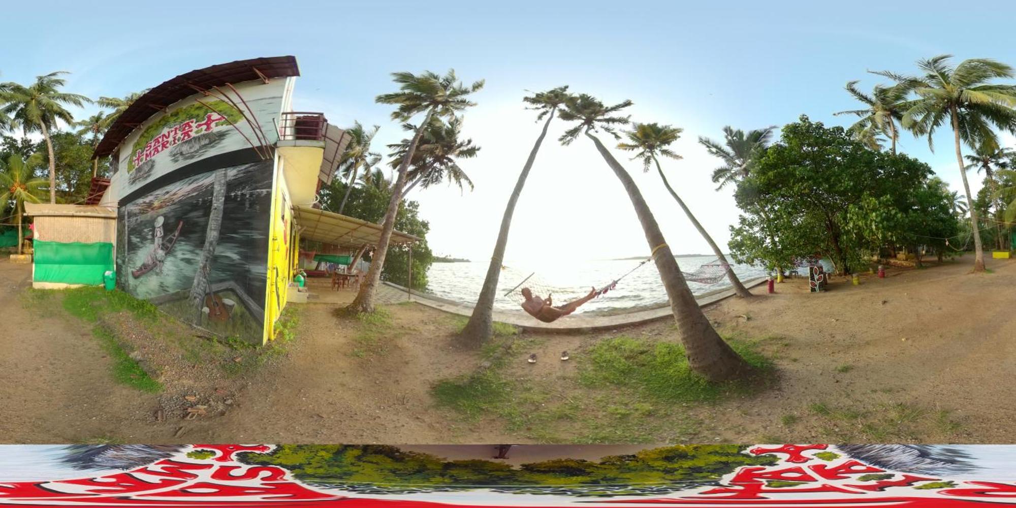Santa Maria Hostel Munroe Island Mundrothuruth Екстериор снимка